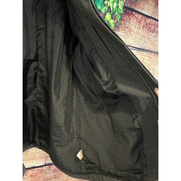 Old Navy Carhartt Style Chore Barn Jacket Full Zip Grey Outdoors Men's XXL 2XL - Picture 6 of 7